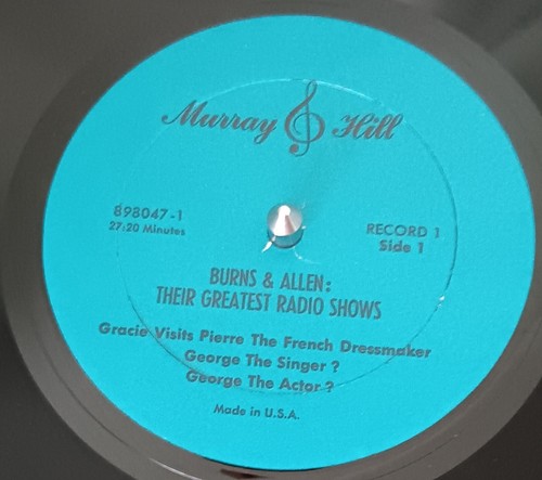 Burns & Allen – Their Greatest Radio Shows - 1980 box set 3 x LPs excellent - Picture 3 of 3