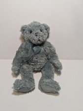 Gund Plush Teddy Bear Olive Green Pawlette Bow 6436 Collectible Stuffed A3