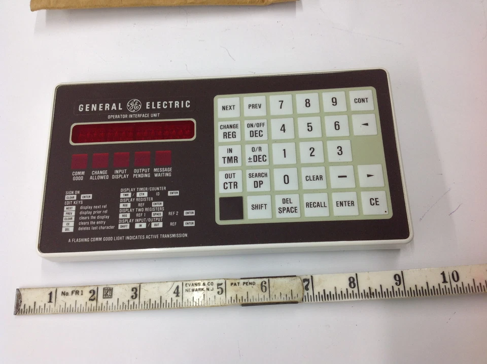 Unidad de interfaz de operador GE Fanuc IC600KD500A 44a720058-001.  NUEVO EN BOLSA Foto 2 de 4