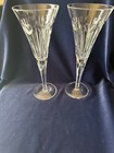 Waterford Crystal Toasting Champagne Flute Pair, Millennium Series Love Pattern — photo 1