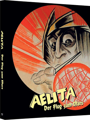Digipack AELITA - DER FLUG ZUM MARS Science Fiction 1924 + Hörspiel BLU-RAY NEU