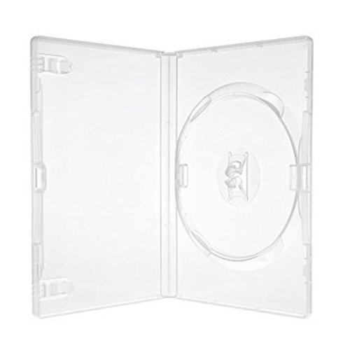 AMARAY DVD Cases Clear for 1 Disc with 14 mm Spine Pack of 50 Plastic Cases eBay