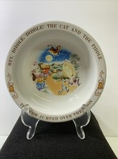 Avon 1984 Boxed Hey Diddle Diddle The Cat and the Fiddle Bowl Vtg Baby Bowl