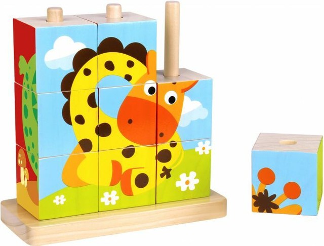 animal stacking blocks