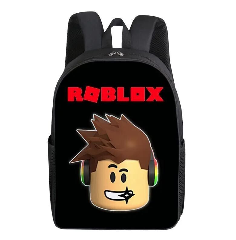 Roblox Jogo Mundo USB De Grande Capacidade Estudante Adolescente Mochila  Masculina - Escorrega o Preço