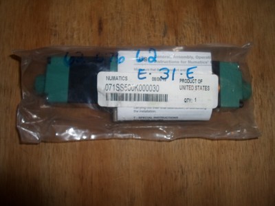 NUMATIC 071SS500K000030 PNEUMATIC VALVE (NEW IN PACKAGE)