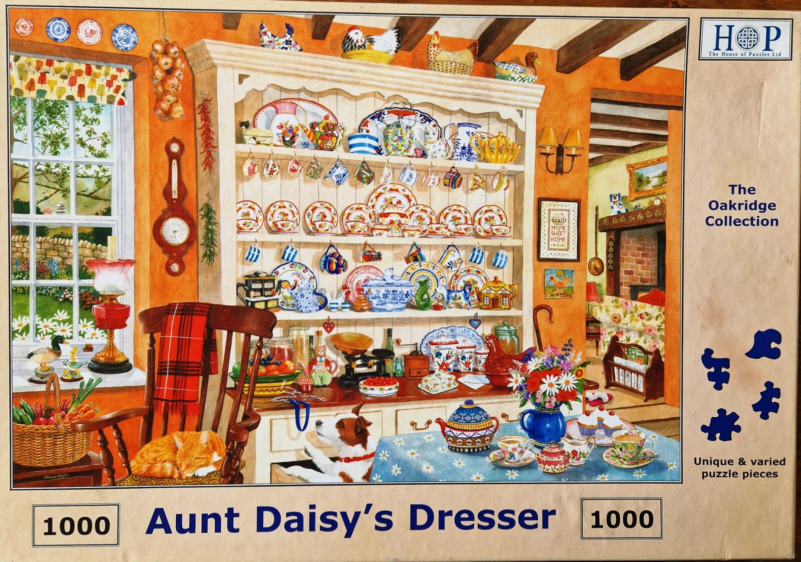House Of Puzzles HOP "Aunt Daisy's Dresser" Jigsaw Puzzle 1000 piece