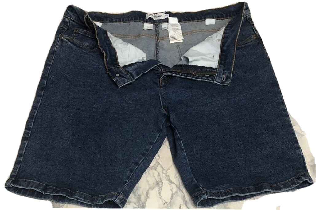 JOHN BANER JEANS BERMUDA elasticizzati regular BLU SCURO