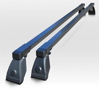 Schwarze DachträGer QuerträGer FüR Renault Kangoo 2008-2021 Van TragträGer