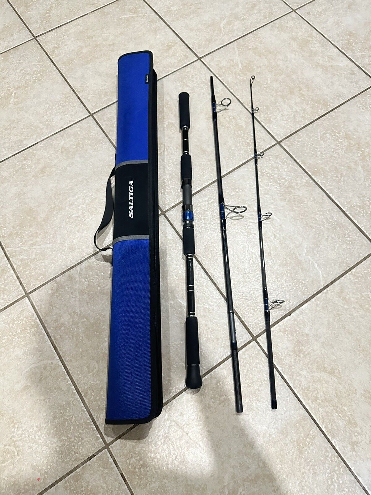 Daiwa SALTIGA AIR PORTABLE C85XXHS-AF Spinning Rod. Travel 3pcs Rod