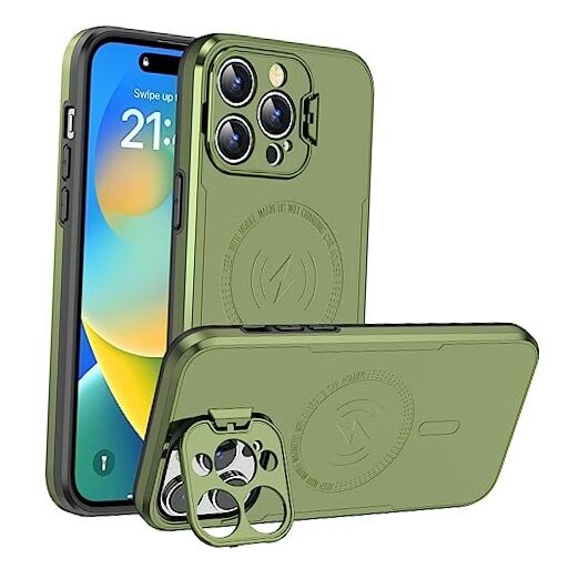 for iPhone 14 Pro Max Case with Camera Cover [12FT Military Grade Shockproof]