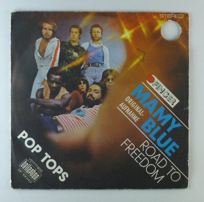 7'' Single - Pop Tops - Mamy Blue - S4091 - cleaned