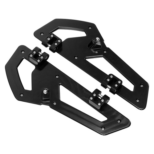 Driver Passenger Floorboards Shift Shifter Pegs Fit For Harley Touring 2000-Up - Picture 4 of 10