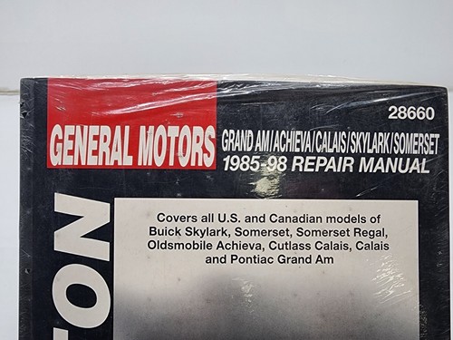 Chilton General Motors Grand Am/Calais/Skylark/Somerset 1985-98 #28660 New - Picture 2 of 5