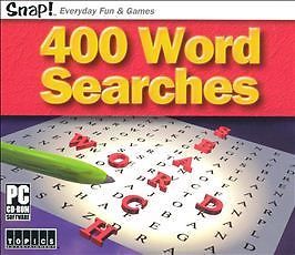 Snap! 400 Word Searches (PC, 2003, TOPICS Entertainment) Ships N 24hrs