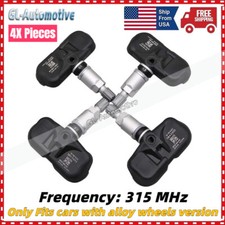 4 Packs Wheel Tire Pressure Sensor For Honda Accord CRV 2.4L 42753-SWA-A53 US