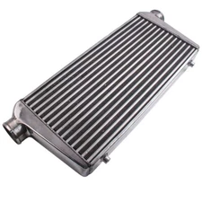 UNIVERSAL ALUMINUM FMIC 30.5x13x3.3" TURBO FRONT MOUNT INTERCOOLER with 3" I&O
