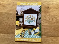 Honey Bee Basket  Cross Stitch Chart By Primrose Cottage Stitches