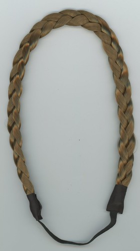 Headband Hair Braid Synthetic 1/8" Thick 3/4"W 19" around elastic in U.S. B5-B19 - Picture 8 of 10