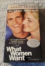 What Women Want VHS New Sealed Special Ed. Mel Gibson Helen Hunt Free Ship L