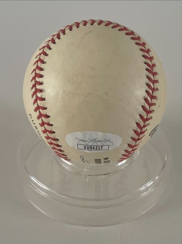 GREG MADDUX AUTOGRAPHED SIGNED OMLB BASEBALL JSA CERTIFIED ATLANTA BRAVES - Picture 5 of 7