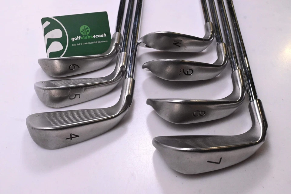 Ping i5 Irons / 4-PW / Green Dot / Stiff Flex Ping AWT Shafts - Image 4 of 4