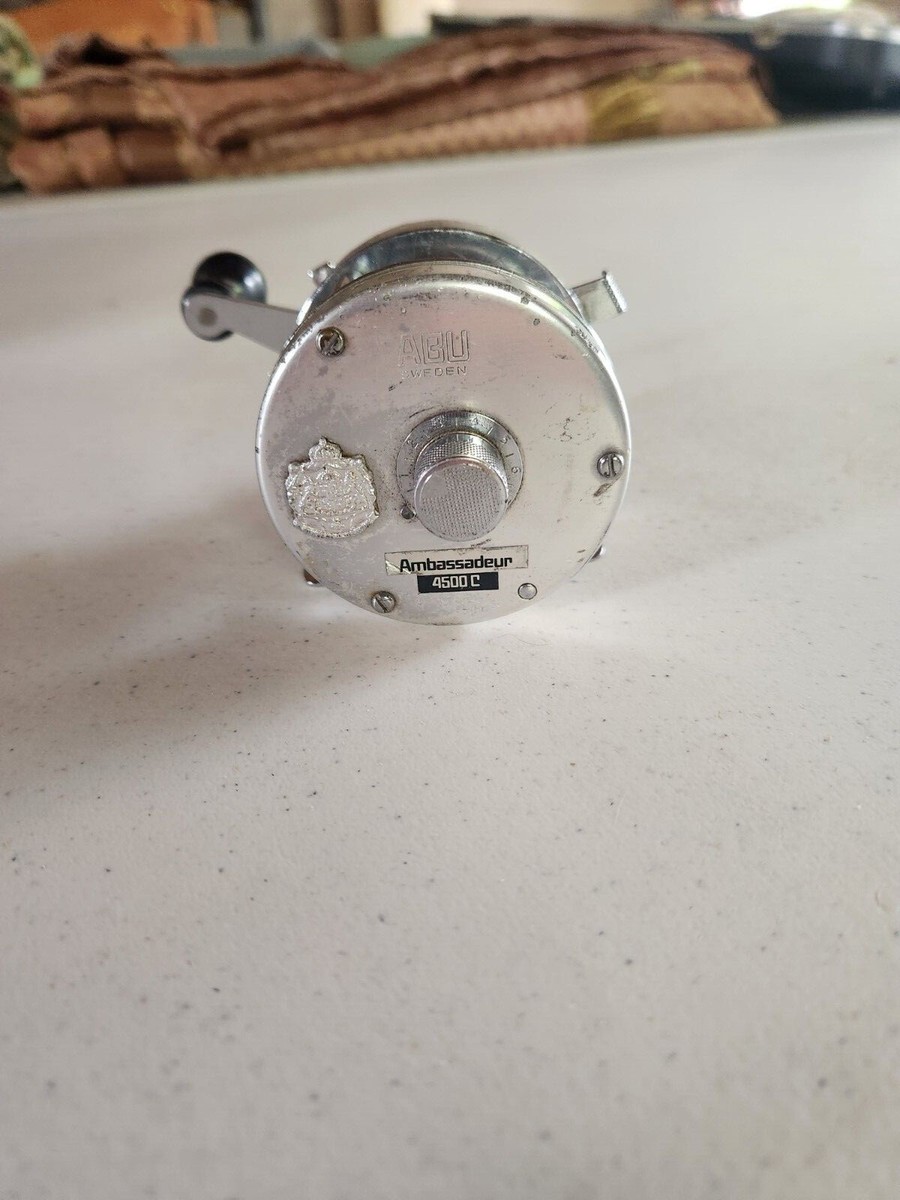 アブ ABU ☆ 77' Ambassadeur 4500 ABU GARCIA Vintage Baitcasting Reel 77'AMBASSADEUR 4500C | eBay