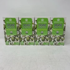 *4 PACK* Hyleys Organic Green Tea Soursop Flavor 25 Tea Bags (100 Tea Bag Total)