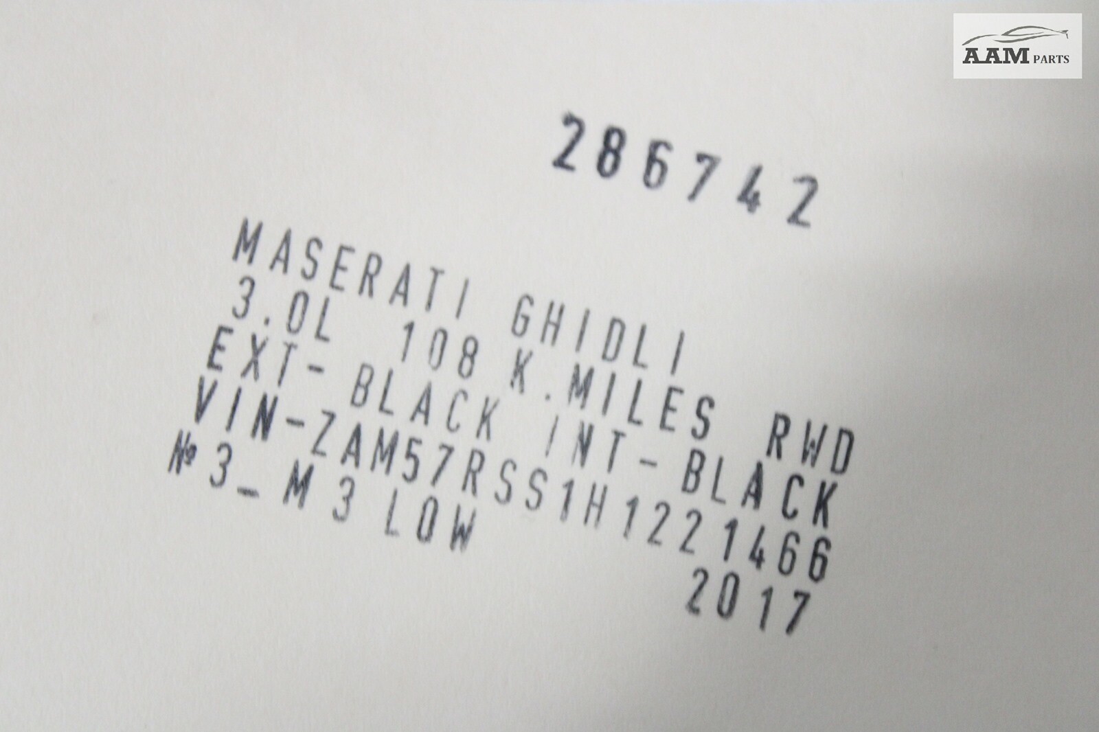 2014-2021 MASERATI GHIBLI M157 HARMAN AUDIO SOUND AMPLIFIER COMPUTER MODULE OEM