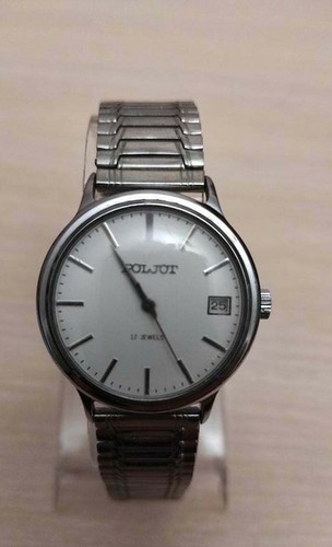 SOVIETICO POLJOT 17 JEWELS VINTAG da collezione URSS Bello Bianco Orologio  da polso Watch | eBay