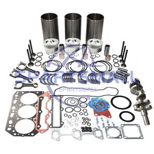 3TNV88 3D88E Rebuild Kit with Crankshaft & Con Rod for Yanmar Komatsu Engine