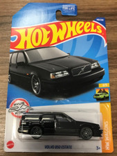 Hot Wheels Volvo 850 Estate #140 HW ‘22 Wagons 2/5 Black VHTF!