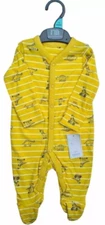 NEW Mothercare Baby Boy Cotton Babygrow Newborn up to 9 Month Sleepsuit Dinosaur