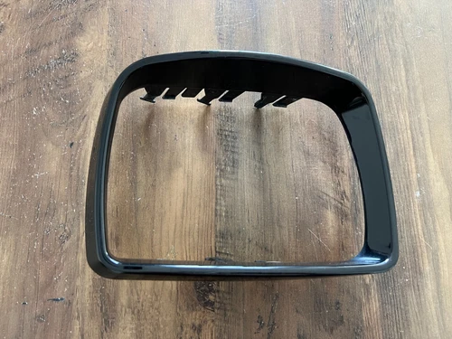 BMW X5 E53 GENUINE Right Mirror Support Ring Gloss Black 00-06 Year 51167002320