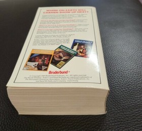 Where in Time is Carmen Sandiego (Nintendo, 1991) NES Complete in Box 