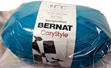 Yarnspirations Bernat Cozystyle Yarn  Teal  16 Oz