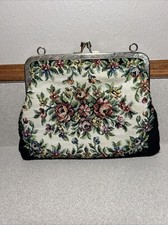 Vintage TAPESTRY Clutch, Made in Hong Kong