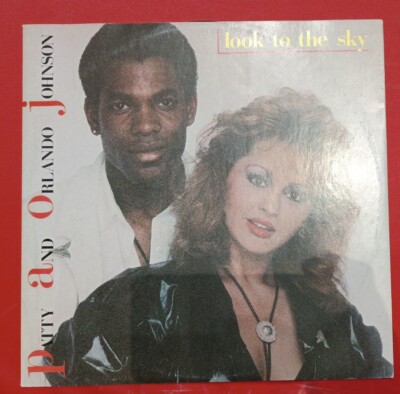 LP ITALO DISCO Patty and Orlando Johnson - Look To The Sky / Living Like A Child