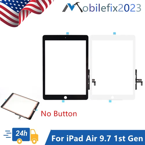 For iPad Air 9.7" 1st A1474 A1475 A1476 Touch Screen Digitizer Glass Replacement