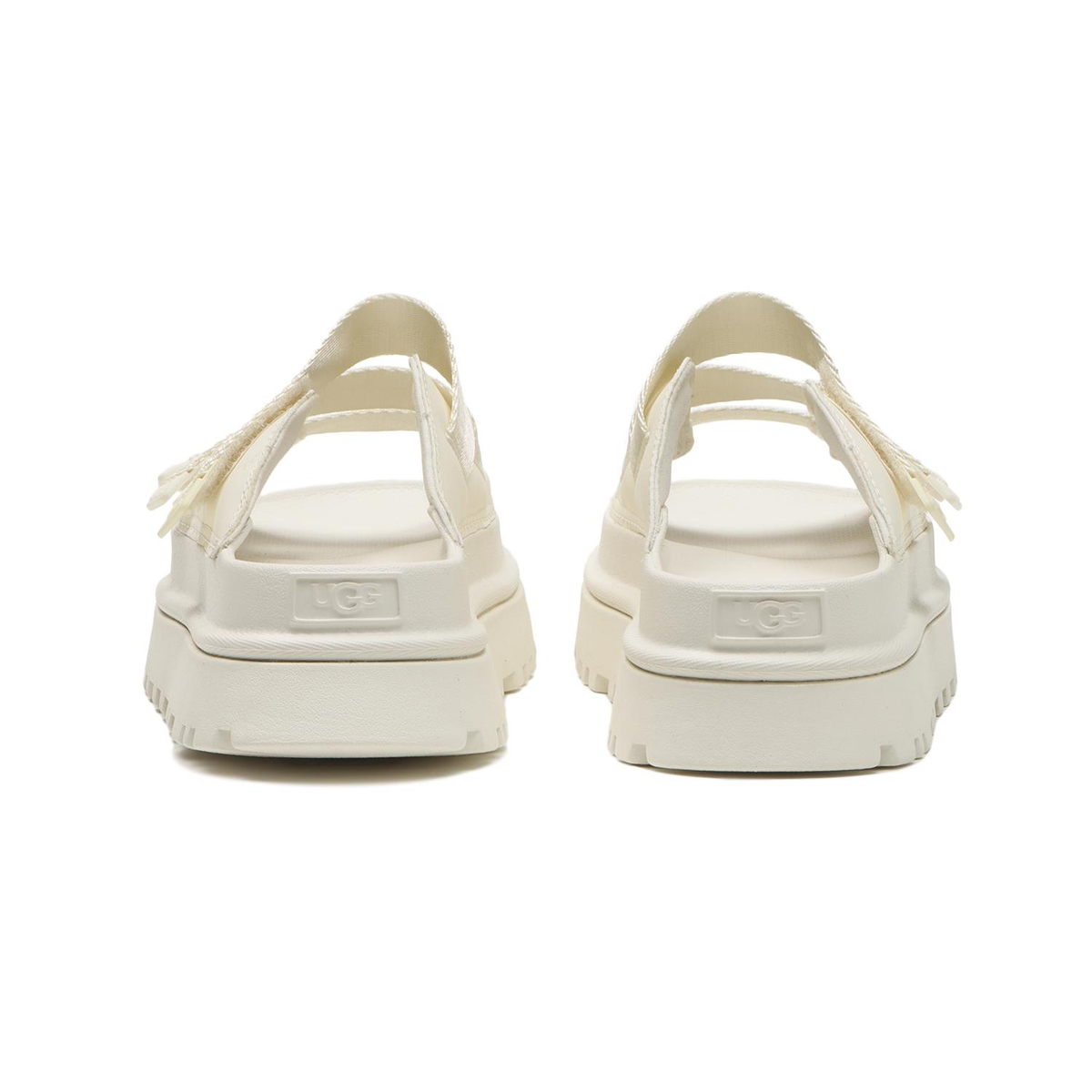 サンダル・ミュール UGG Women Sandals 1167430 JSM JASMINE white UGG Women's platform sandals 1167430 JSM JASMINE