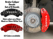 8x Volvo Brake Caliper Decals Replacement Brake Stickers Volvo