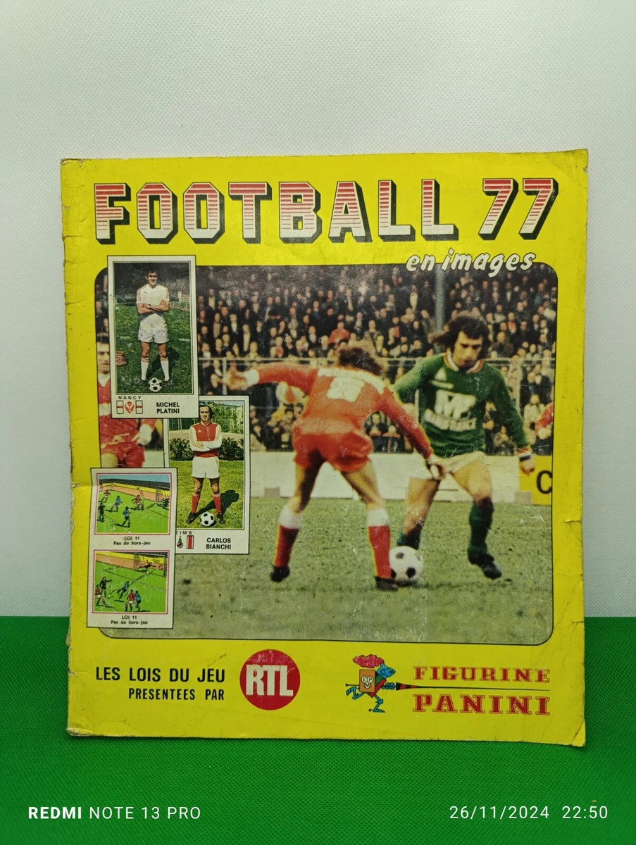 album panini foot football 77 complet à 98 % - eBay