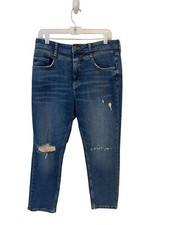 PILCRO AND THE LETTERPRESS Anthropologie Hi Rise Distressed Jeans Size 31
