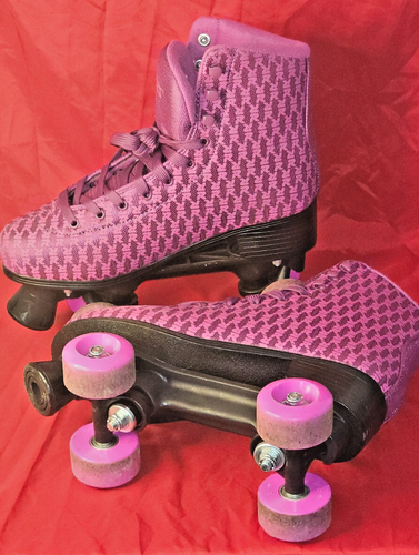 Roces Quad Roller Skates Size 6 EU40 Purple Lace Up Vintage 1990s - Picture 18 of 21
