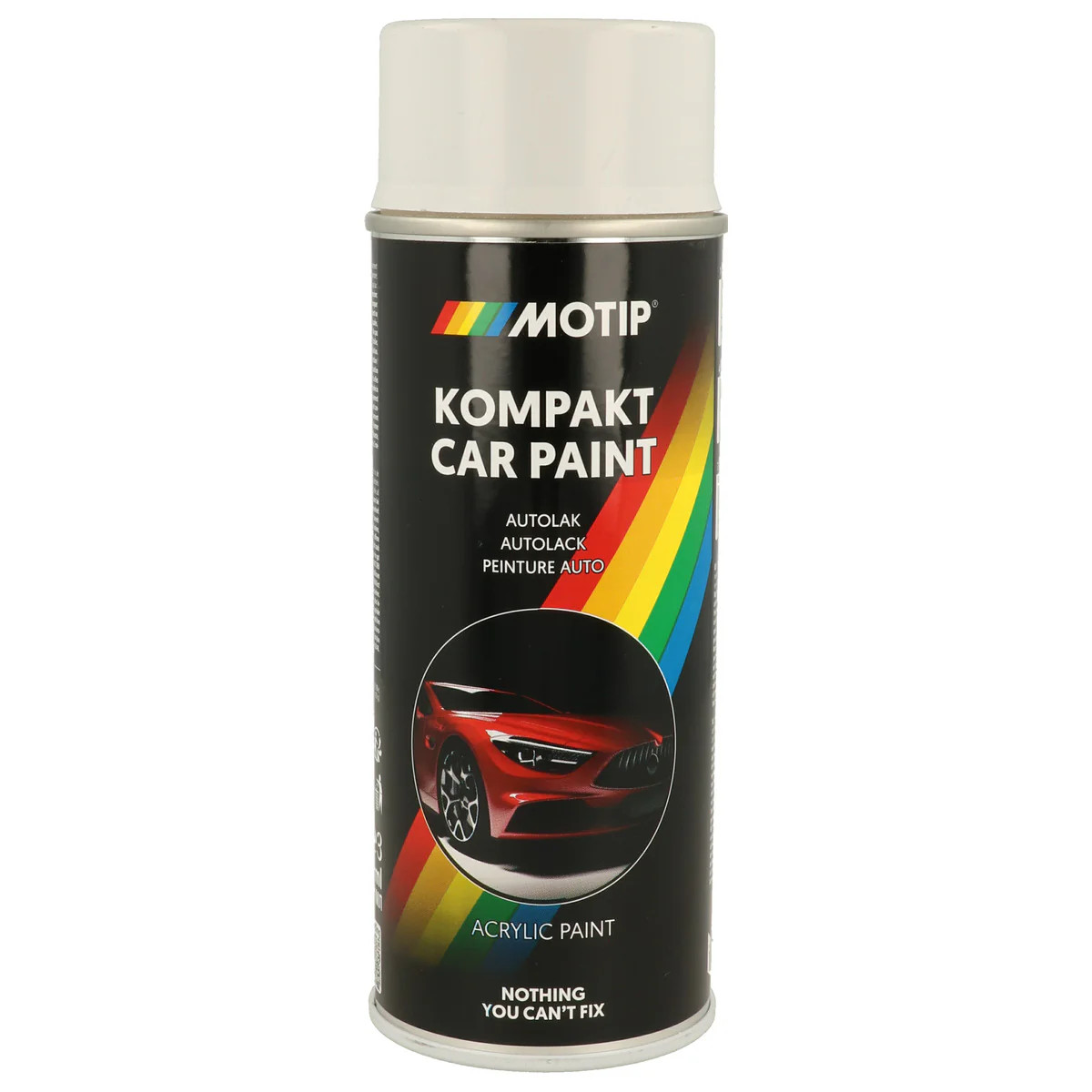 Peinture acrylique Motip Kompakt 45270 coloris uni en aérosol de 400ml