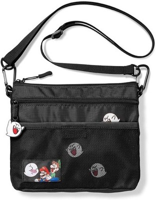 Nintendo TOKYO Super Mario Boo Teresa Black Sakosh Bag Japan Exclusive NEW