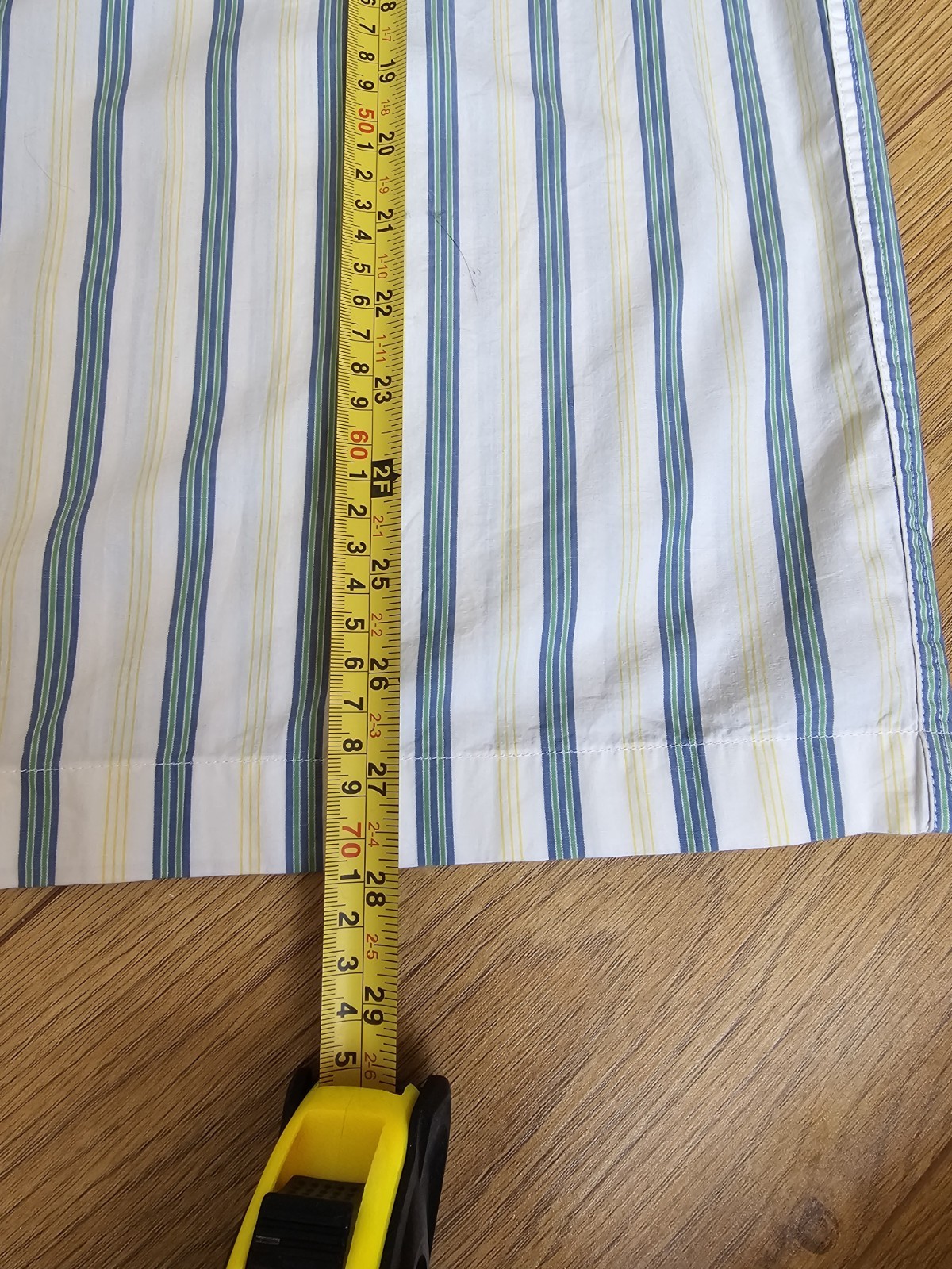 Levi's Mens Shirt Medium Short Sleeve Button Down Striped Oversized image 9