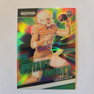 2024 Prizm Draft Picks -Drake Maye- Instant Impact  #II-DM Green Prizm