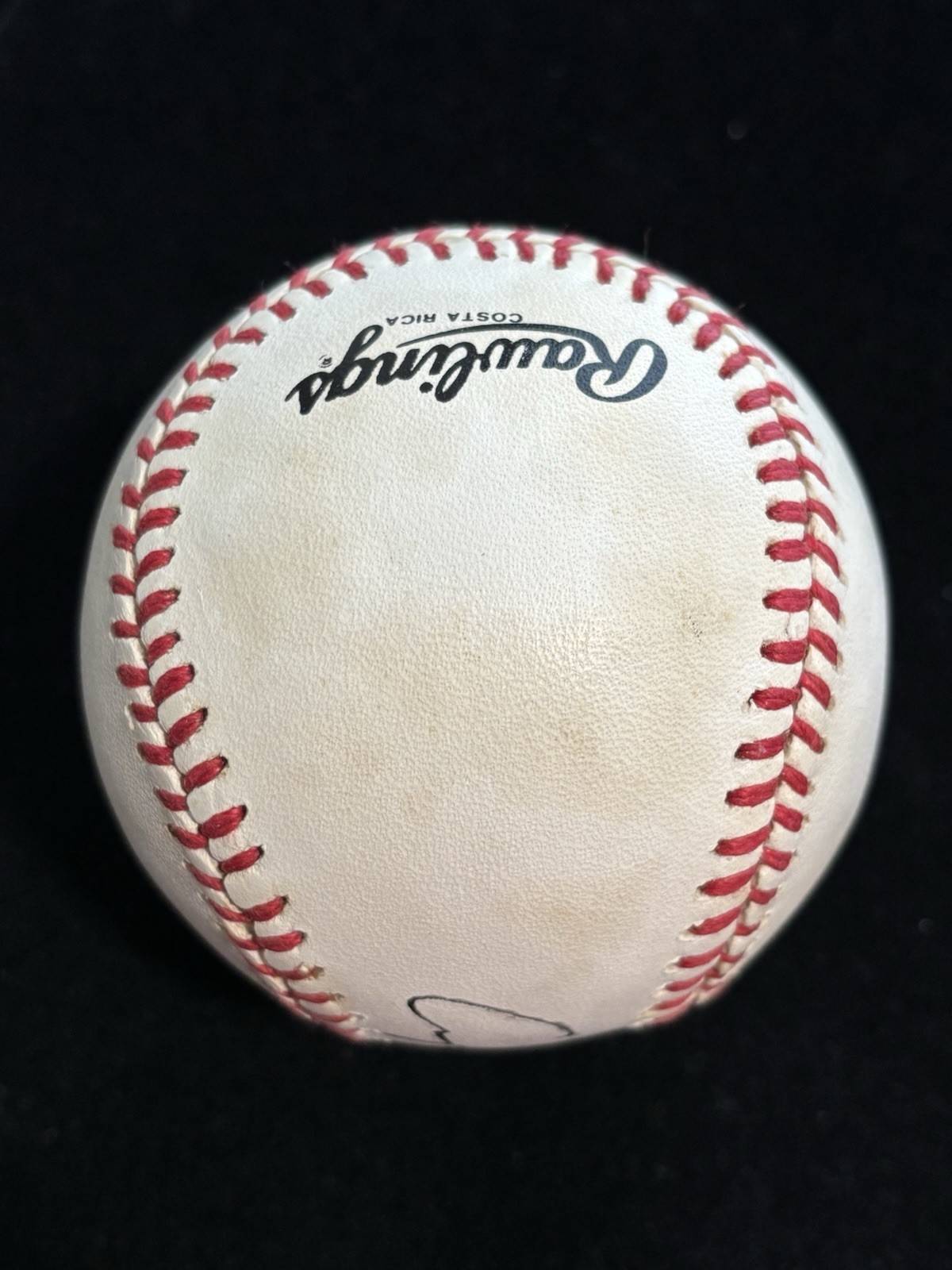 GEORGE HW BUSH Signed ONL Baseball, 41st President, Bold Auto, JSA LOA.