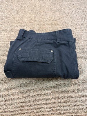 Duluth Trading Co. Men's Fire Hose Relaxed Fit Cargo Work Pants 42x32 Navy